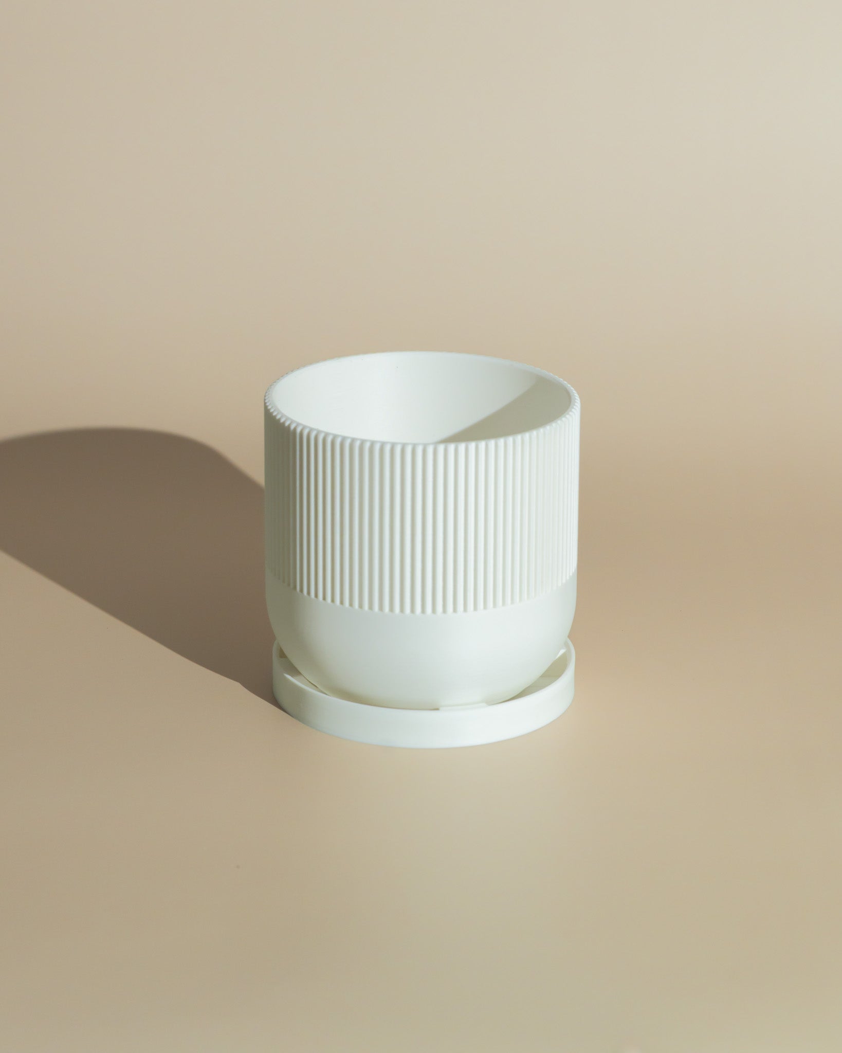 The Lina Planter + Drip Saucer