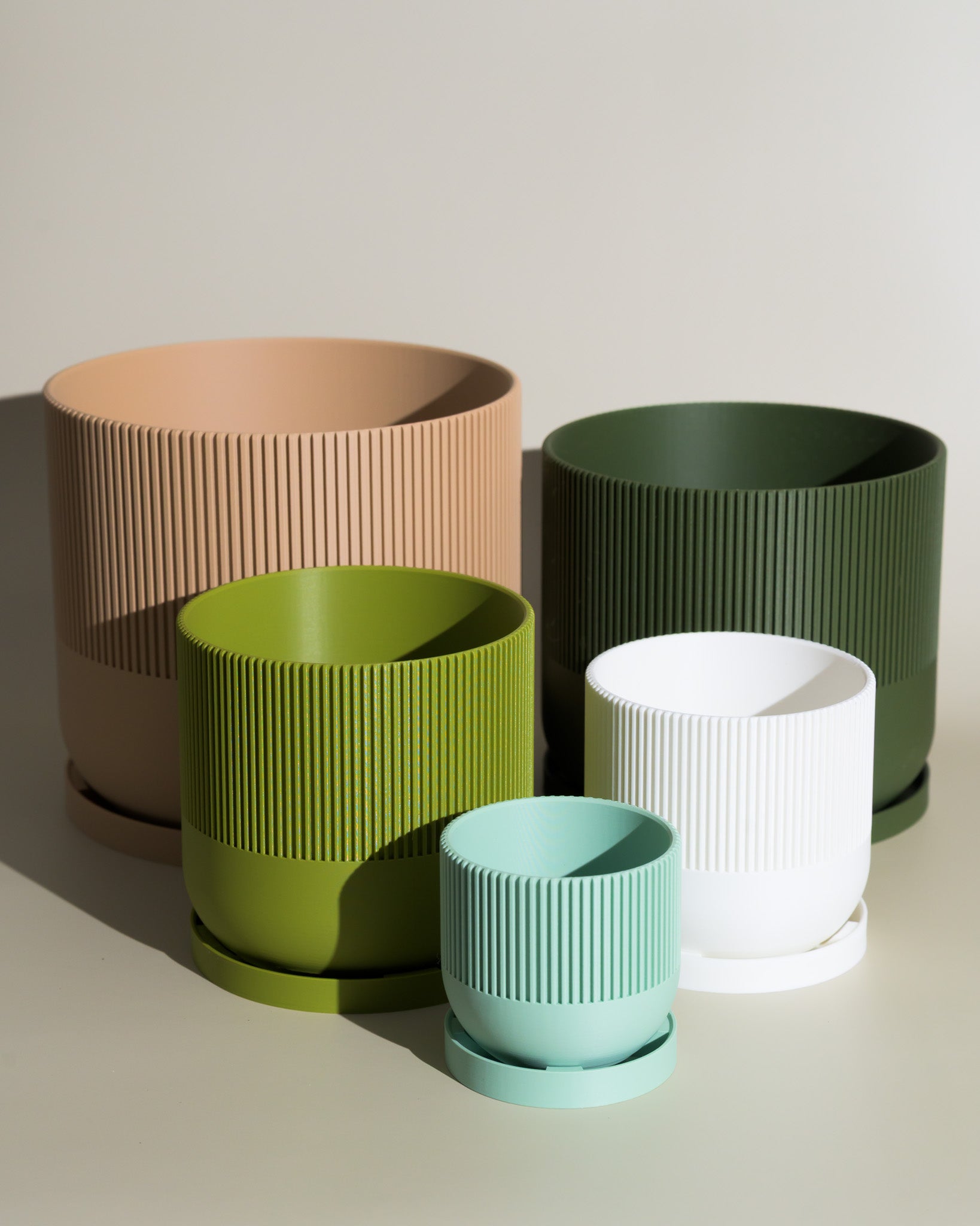The Lina Planter + Drip Saucer