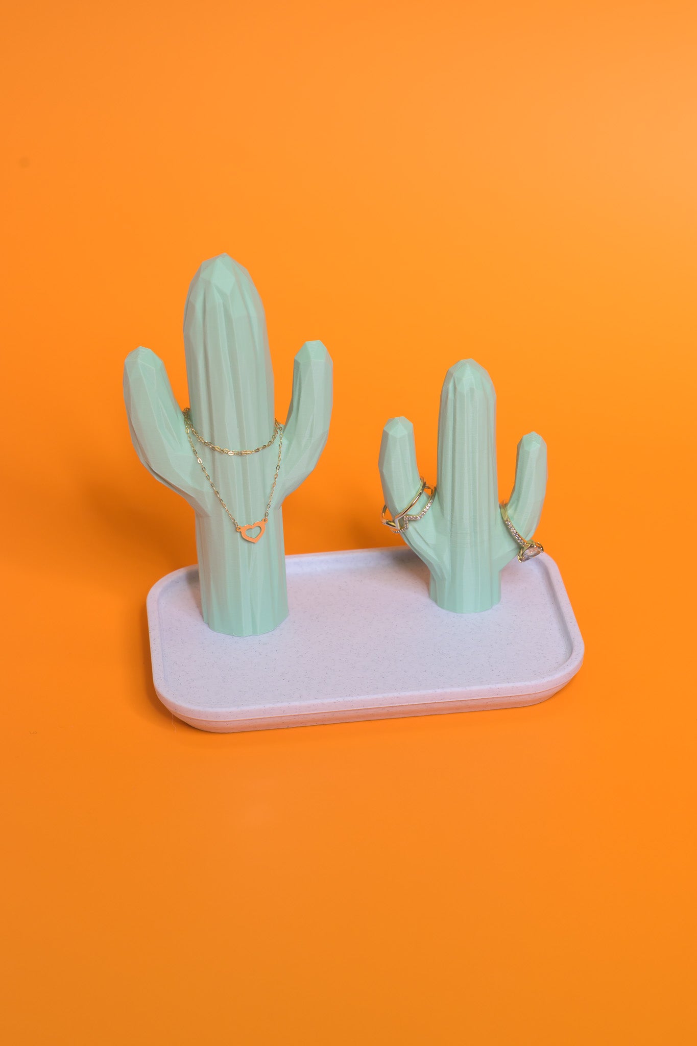 Desert Gem Jewelry Tray – A Cactus-Inspired Statement for Your Treasures