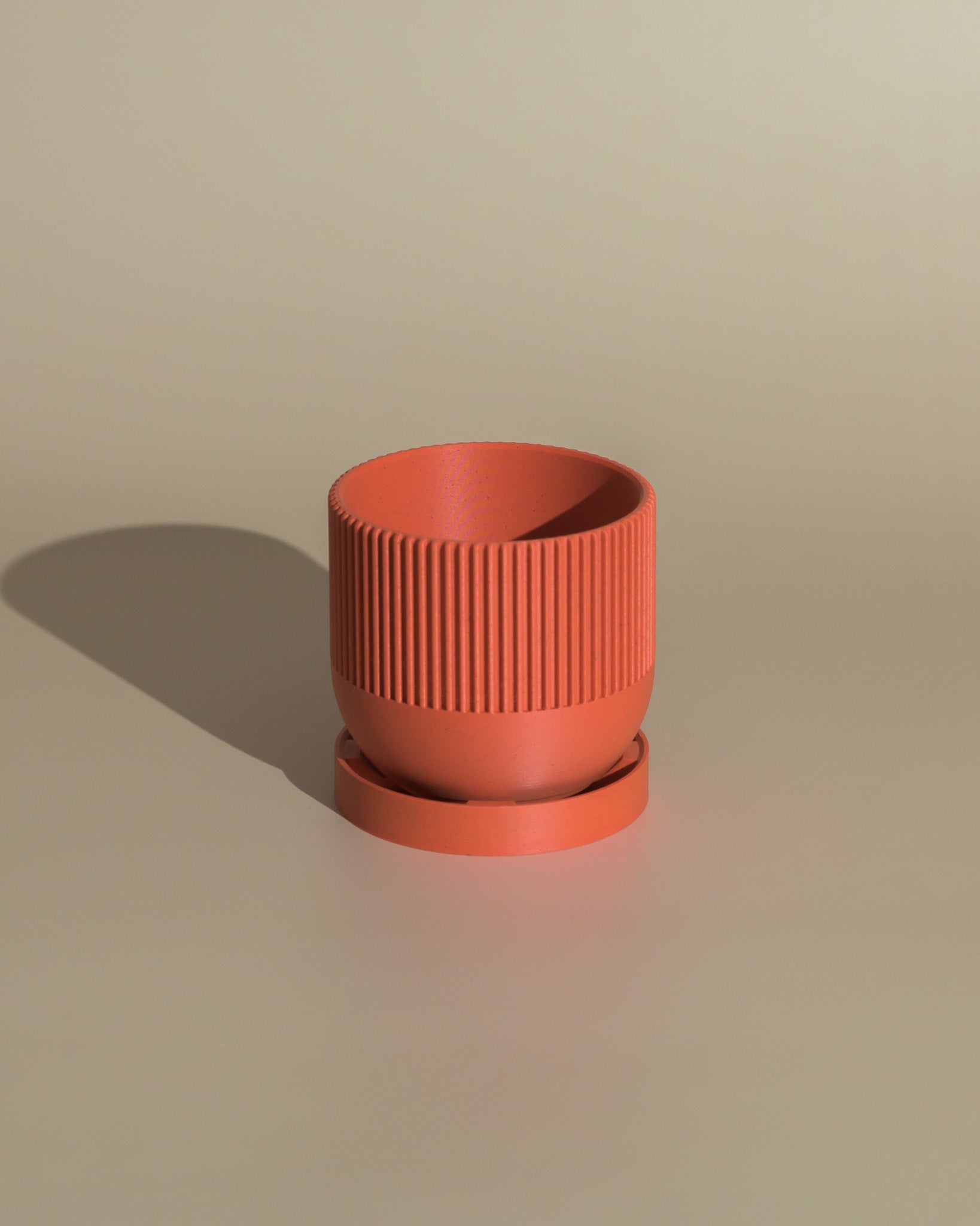 The Lina Planter + Drip Saucer