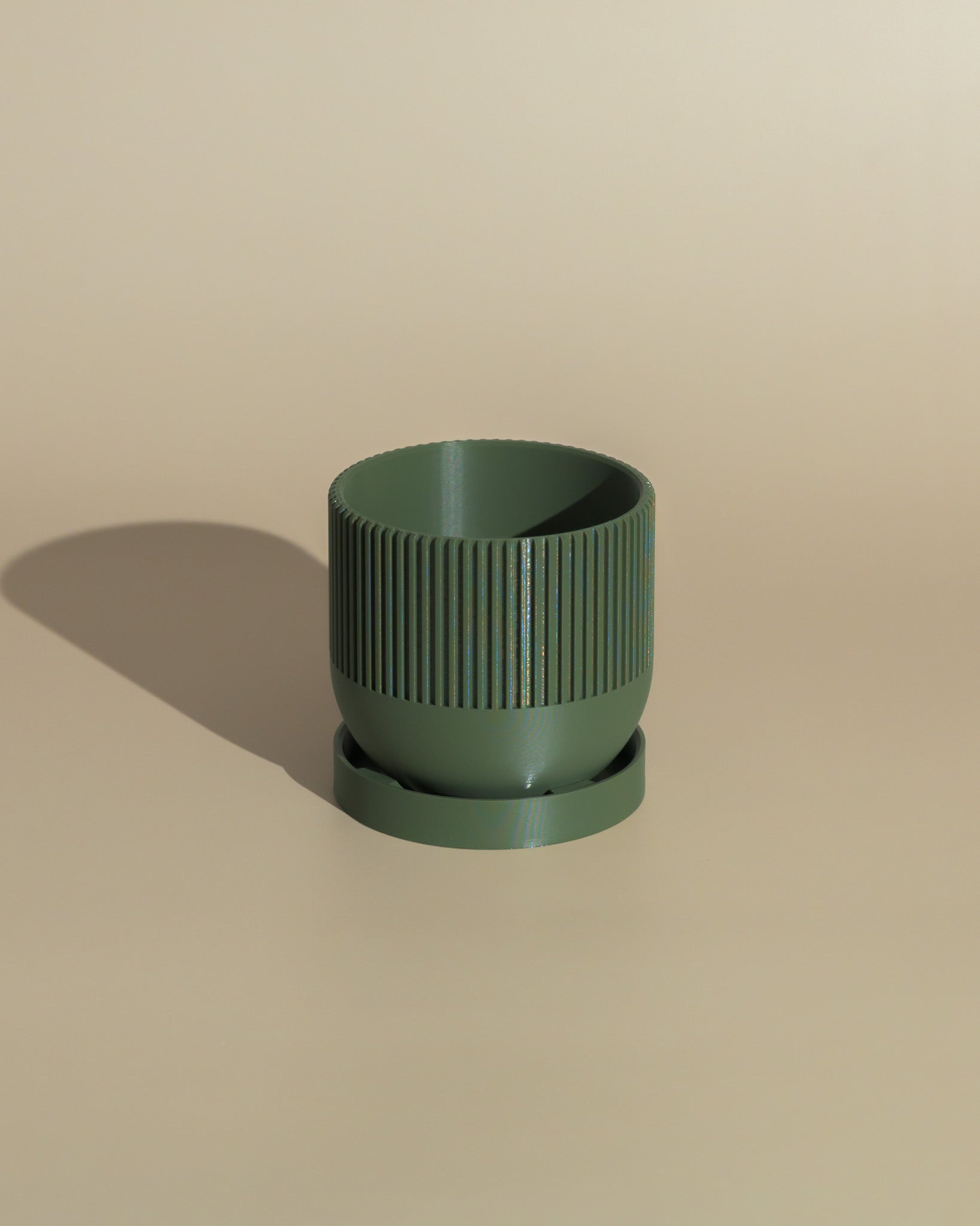 The Lina Planter + Drip Saucer