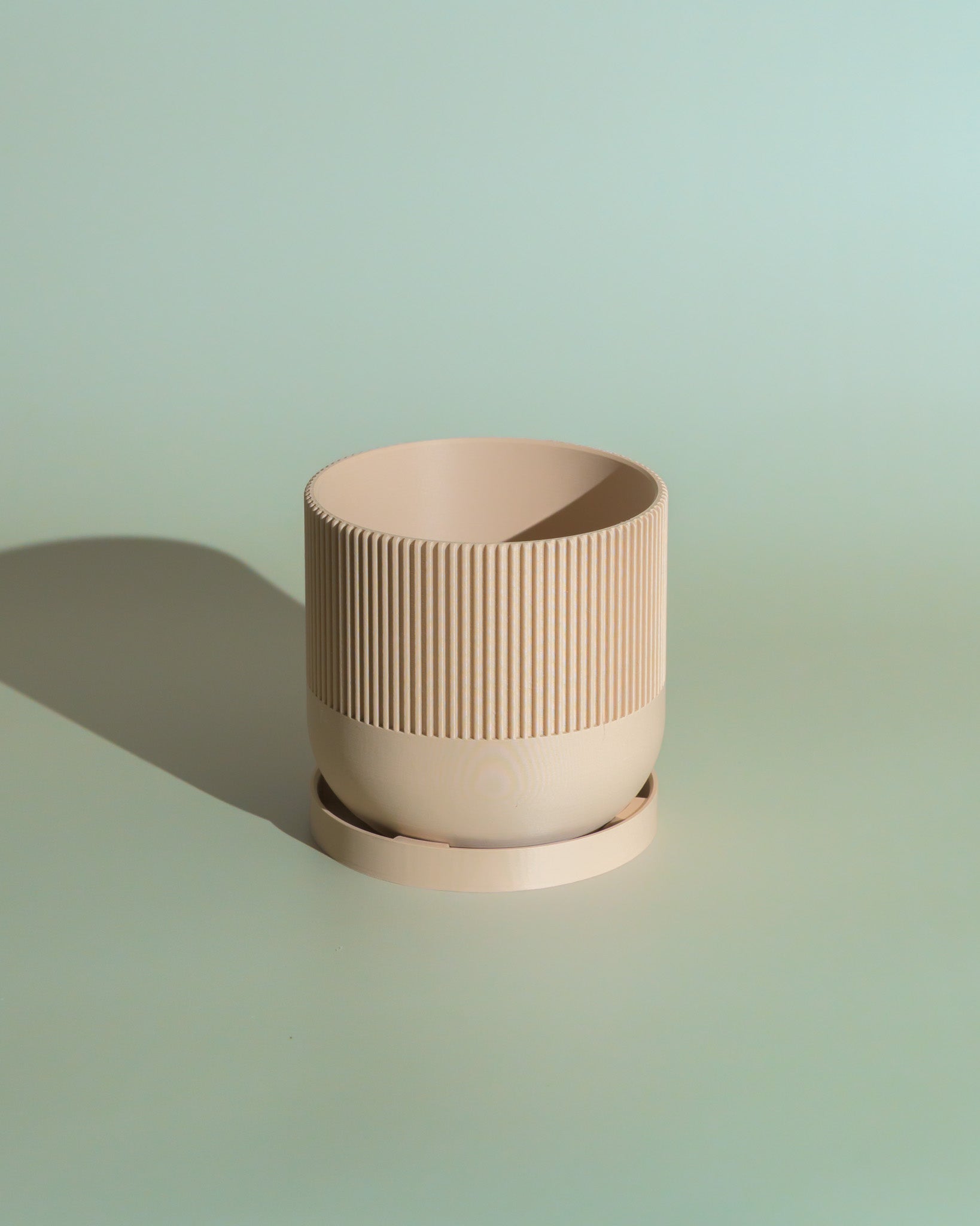 The Lina Planter + Drip Saucer